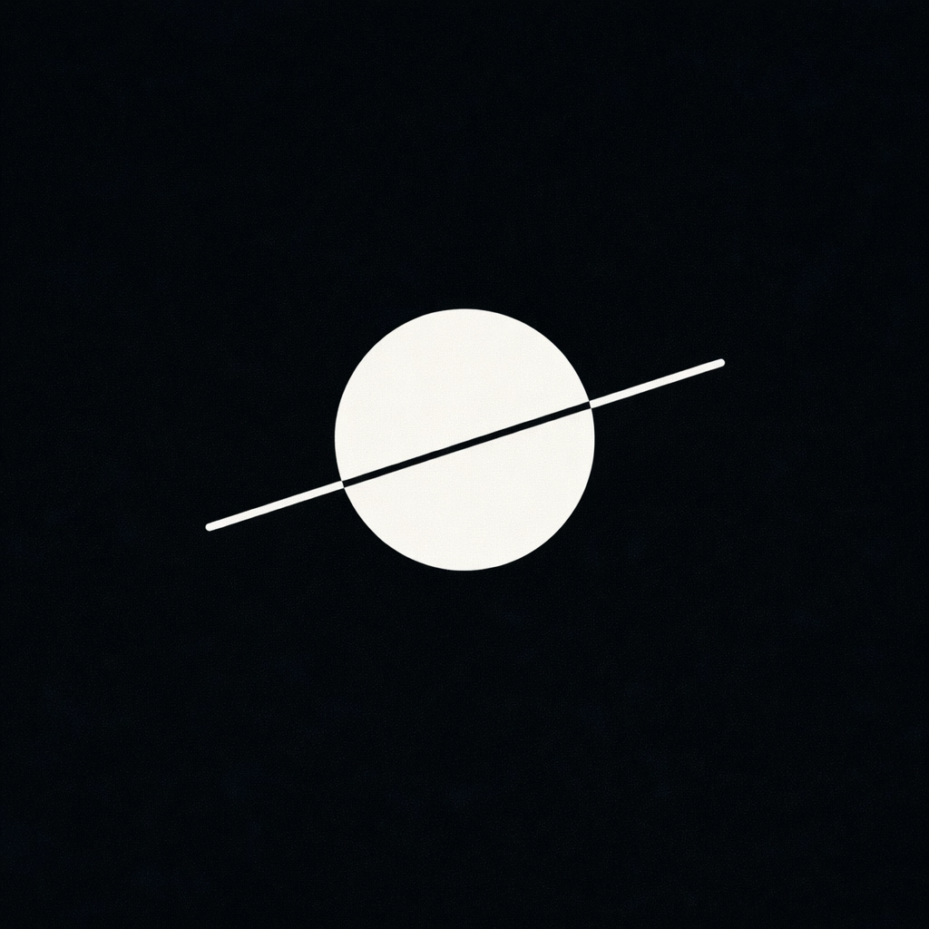 elsewhere logo of a planet with rings